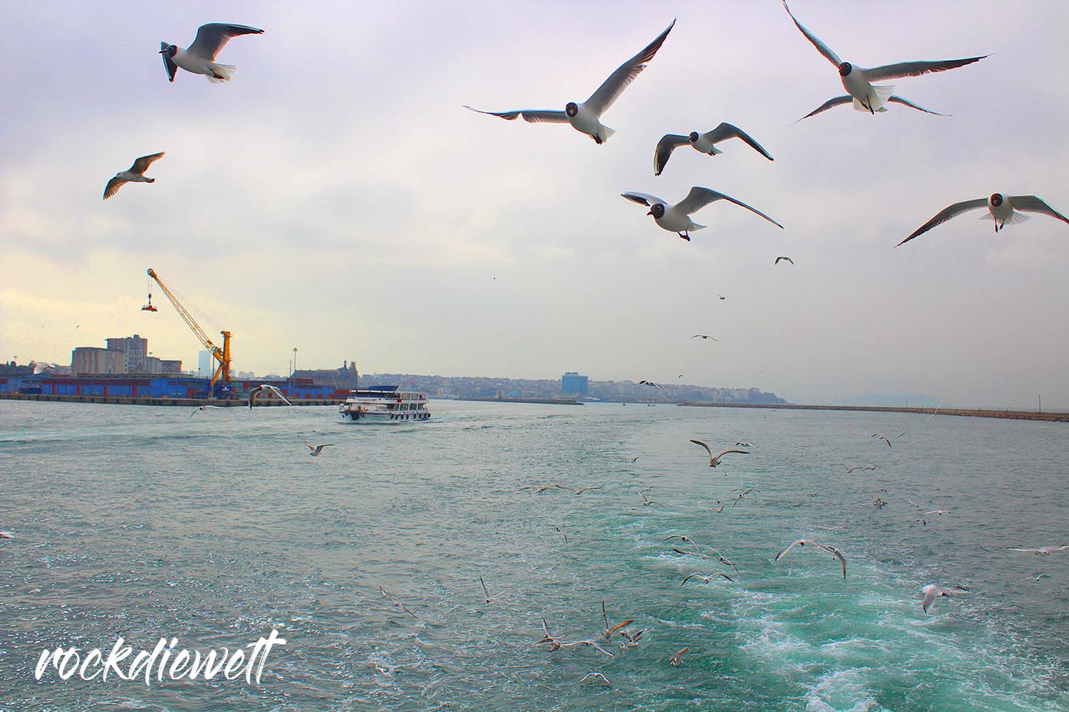 Istanbul Fähre über den Bosporus